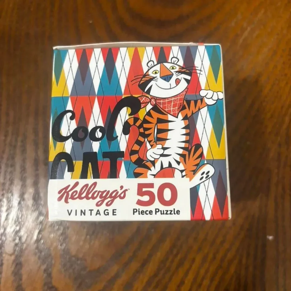 Kellogg's Cool Cat 50 piece vintage puzzle